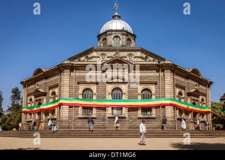 St George Kathedrale, Piazza Bezirk, Addis Ababa, Äthiopien Stockfoto