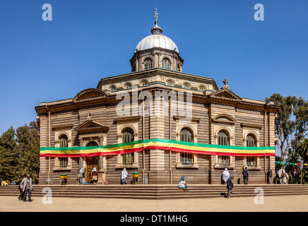 St George Kathedrale, Piazza Bezirk, Addis Ababa, Äthiopien Stockfoto