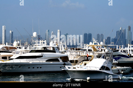 Fuerte Amador Marina Panama City-Panama Stockfoto