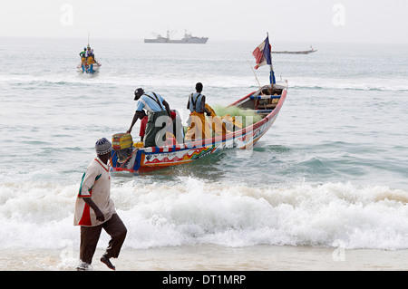 Stadt Saint Louis, Senegal, Westafrika, Afrika Stockfoto