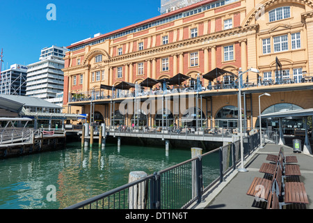 Auckland Ferry Terminal, Auckland, Nordinsel, Neuseeland, Pazifik Stockfoto