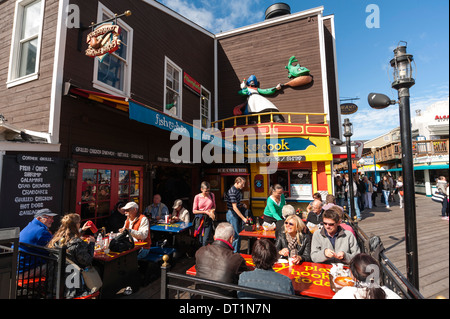 Pier 39, San Francisco, San Francisco, Kalifornien, Vereinigte Staaten von Amerika, Nordamerika Stockfoto