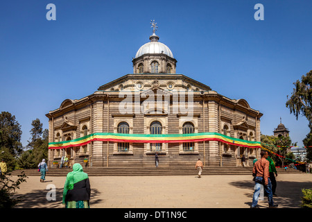 St George Kathedrale, Piazza Bezirk, Addis Ababa, Äthiopien Stockfoto