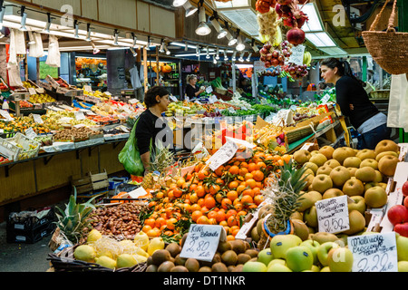Mercato Orientale (östlichen Markt), Genua, Ligurien, Italien, Europa Stockfoto