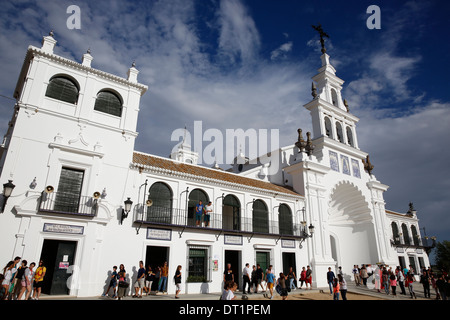 El Rocio Kirche, Kapelle der Jungfrau von El Rocio, Andalusien, Spanien, Europa Stockfoto