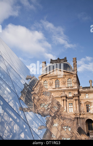 Das Musée du Louvre in Paris, Frankreich, Mitteleuropa Stockfoto