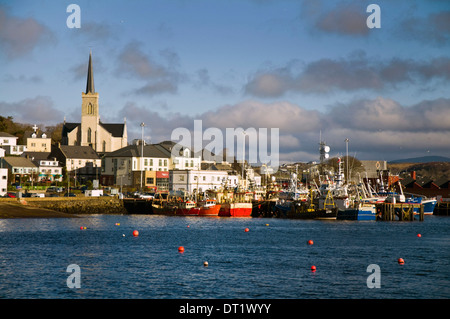 Killybegs Fischereihafen County Donegal Ireland Stockfoto