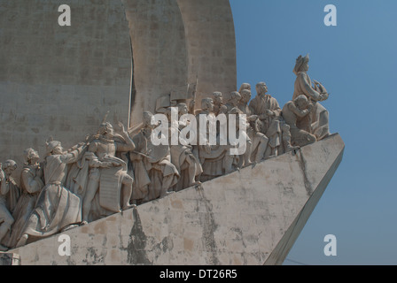 Das Padrão Dos Descobrimentos (Denkmal der Entdeckungen) Lissabon Stockfoto