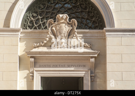 Grab des Dichters Dante.  Ravenna-Italien Stockfoto