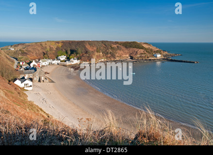 Porthdinllaen Strand, Nefyn, Halbinsel Lleyn, Gwynedd, Wales, Großbritannien Stockfoto