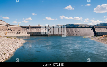 Washington, Coulee Dam, Grand Coulee Dam am Columbia River Stockfoto