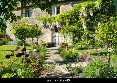 Bauerngarten Detail, Dorset Stockfoto