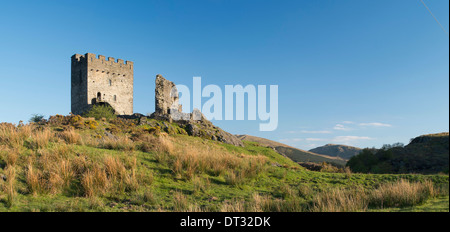 Dolwyddelan Burg, Snowdonia National Park, North Wales Stockfoto