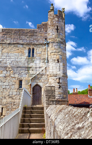 Stadtmauern York, einer Stadt in North Yorkshire, England Stockfoto