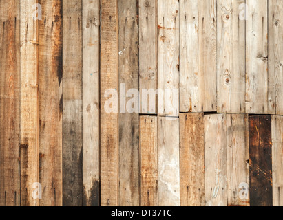 Alte Braun Holzzaun Hintergrundtextur Foto Stockfoto