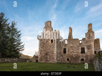 Glenbuchat Castle in Aberdeenshire, Schottland. Stockfoto