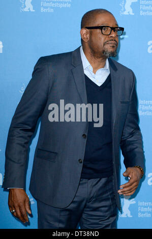 Berlin, Deutschland. 7. Februar 2014. Forest Whitaker während der "zwei Männer in der Stadt / La Voie de ennemi" Photocall auf der 64. Internationalen Filmfestspiele Berlin / Berlinale 2014 am 7. Februar 2014 in Berlin, Deutschland-Credit: Dpa picture-Alliance/Alamy Live News Stockfoto