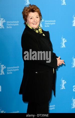 Berlin, Deutschland. 7. Februar 2014. Brenda Blethyn während der "zwei Männer in der Stadt / La Voie de ennemi" Photocall auf der 64. Internationalen Filmfestspiele Berlin / Berlinale 2014 am 7. Februar 2014 in Berlin, Deutschland-Credit: Dpa picture-Alliance/Alamy Live News Stockfoto