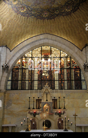 Israel, Jerusalem Altstadt, die Kirche der Geißelung an der Via Dolorosa Stockfoto