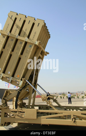 Die Iron Dome Ballistic Missile Defense Stockfoto