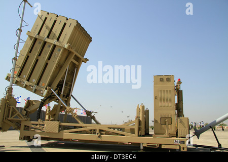 Die Iron Dome Ballistic Missile Defense Stockfoto
