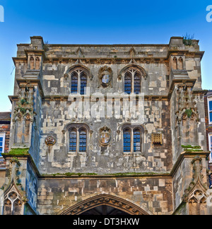 Canterbury Kathedrale in Canterbury, Kent, ist eines der ältesten und berühmtesten christlichen Bauwerke in England Stockfoto