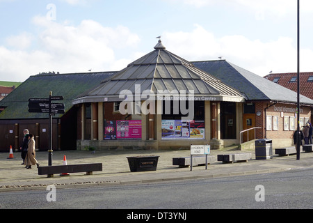 Besucher Information Centre Tourismusbüro Whitby North Yorkshire England Stockfoto