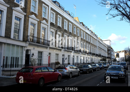 Moreton-Terrasse in Pimlico Dorf in der Stadt von Westminster London sw1 uk 2014 Stockfoto
