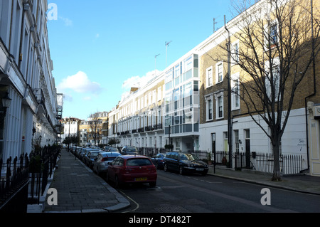 Moreton-Terrasse in Pimlico Dorf in der Stadt von Westminster London sw1 uk 2014 Stockfoto