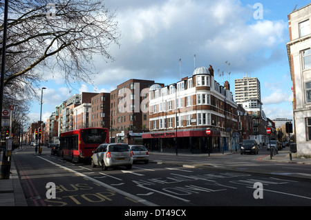 Vauxhall Bridge Road London sw1 uk Stockfoto