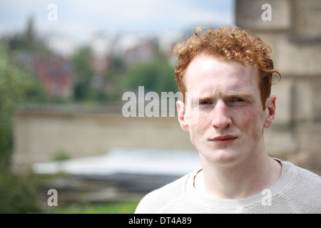 Ein männliches Modell. Stockfoto
