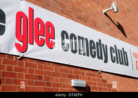 Der Glee Club, Comedy und Musik Veranstaltungsort, Nottingham, UK. Stockfoto