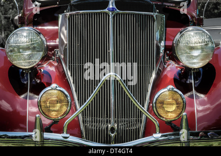 1936 Ford Modell 68, Oldtimer Show, Sully historische Stätte, Chantilly, Virginia Stockfoto