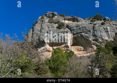 Felsige Landschaft, natürlichen Park Sierras de Cazorla Segura y Las Villas, Jaen-Provinz, Region von Andalusien, Spanien; Europa Stockfoto