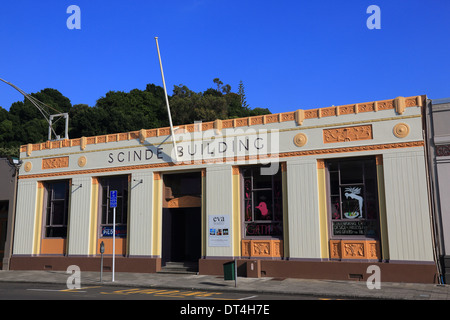 Art Deco Napier, Scinde Gebäude, 71 Tennyson Street, Napier, Hawkes Bay, North Island, Neuseeland Stockfoto