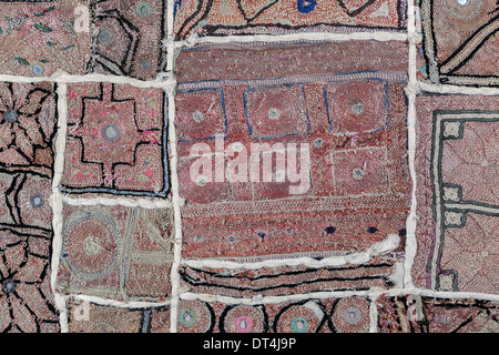 Indien, Rajasthan, Jaisalmer, Rajasthan Textil Stockfoto