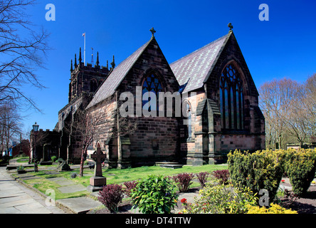 St. Edwards Kirche Lauch Stadt, Staffordshire, England, UK Stockfoto