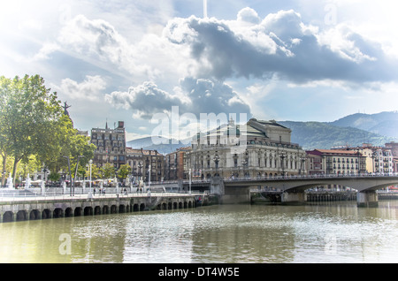 Bilbao-Stadt, Spanien Stockfoto