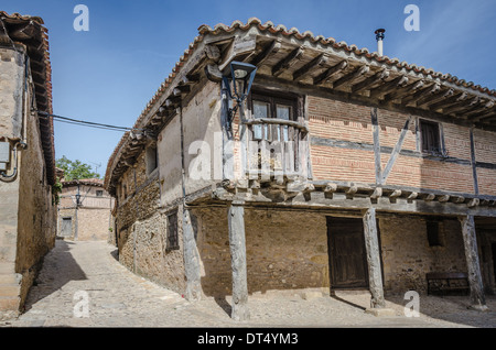 Medievall Haus in Calatañazor, Spanien Stockfoto