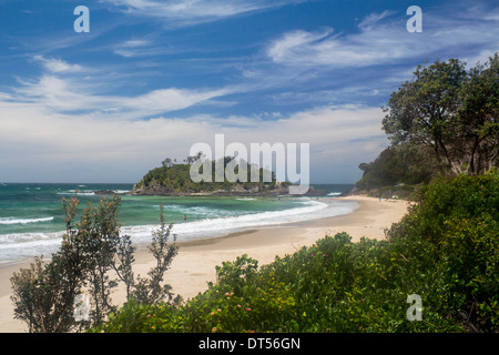 Nummer eins 1 Strand Seal Rocks New South Wales-NSW-Australien Stockfoto