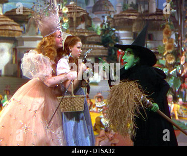 BILLIE BURKE, Judy Garland, MARGARET HAMILTON, der Zauberer von Oz, 1939 Stockfoto