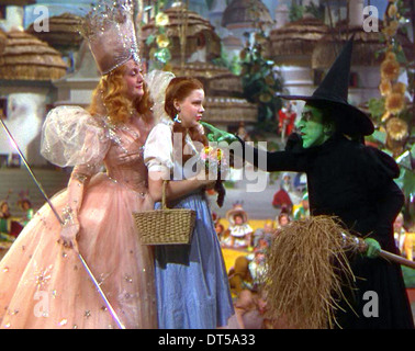 BILLIE BURKE, Judy Garland, MARGARET HAMILTON, der Zauberer von Oz, 1939 Stockfoto