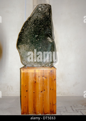 Ein Betyls oder phallische Monolith im Museum für das Heiligtum der Aphrodite in der Nähe von Paphos. Stockfoto