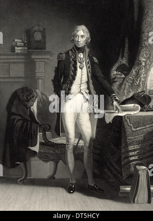 Lord Viscount Horatio Nelson Herzog von Bronte, ca. 1790 Stockfoto