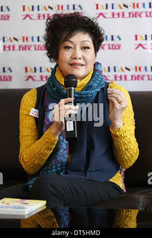 Hong Kong Sänger und Schauspielerin Amy Hu, Wu Mei Yee (Hu Mei Yee), 胡美儀 (胡美仪) Stockfoto