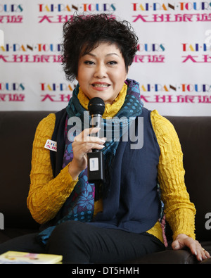 Hong Kong Sänger und Schauspielerin Amy Hu, Wu Mei Yee (Hu Mei Yee), 胡美儀 (胡美仪) Stockfoto