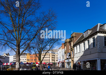 Marktplatz - Northampton Stockfoto