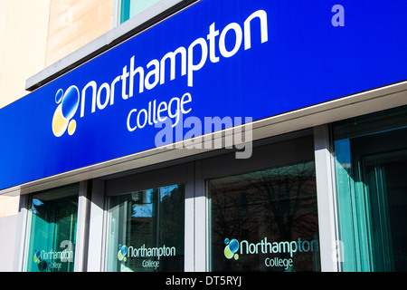 Northampton College der Weiterbildung Stockfoto