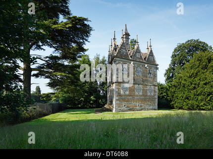 Rushton dreieckige Lodge. Northamptonshire. England. VEREINIGTES KÖNIGREICH. Stockfoto