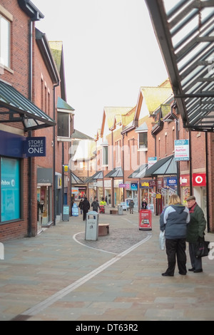 Straßenszenen, Barrow-in-Furness Stockfoto